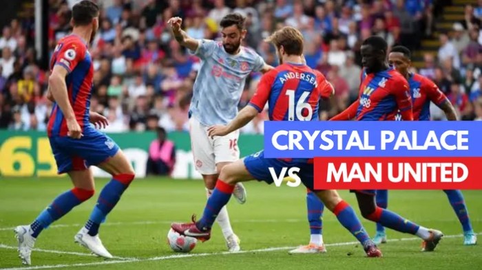 Link Live Streaming Crystal Palace Vs Man United - Ujian