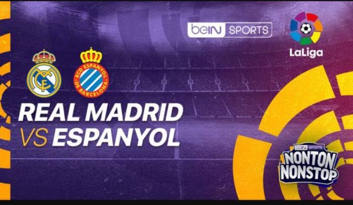 Link live streaming Real Madrid vs Espanyol Liga Spanyol