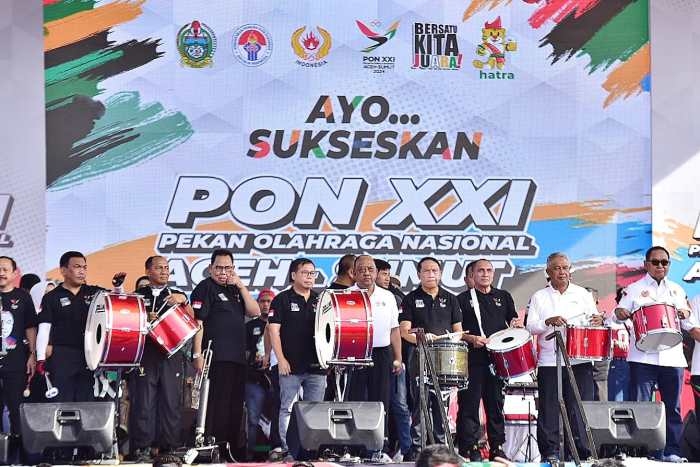 Penutupan PON XXI Aceh-Sumut 2024 Meriah, Menpora Dito