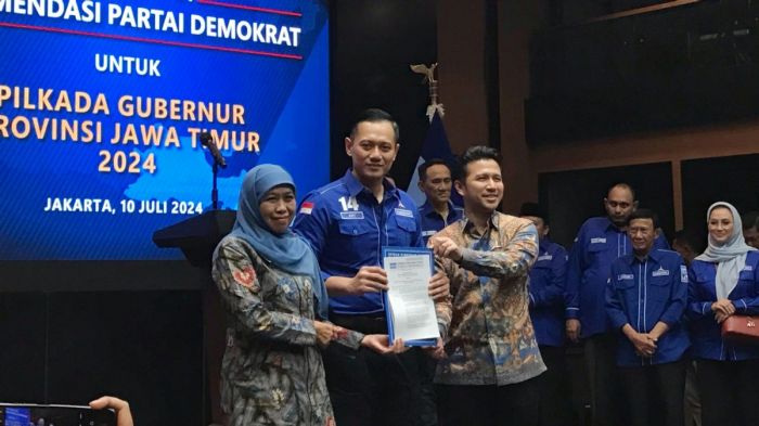 Demokrat jatim akan menangkan khofifah emil dengan ribuan baliho