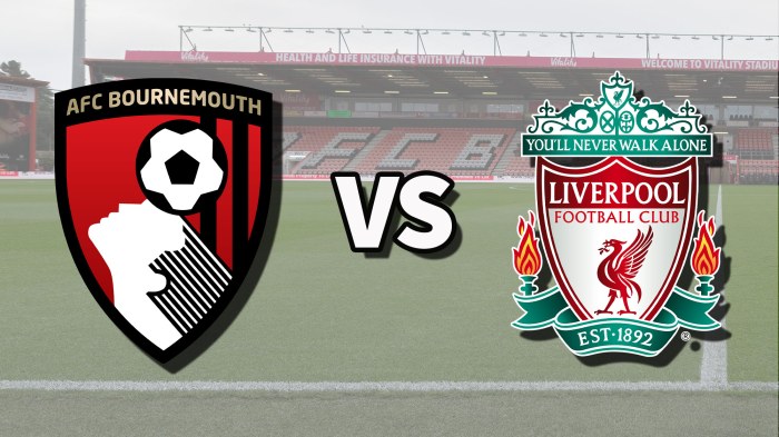 Link Live Streaming Liverpool vs Bournemouth - Premier League